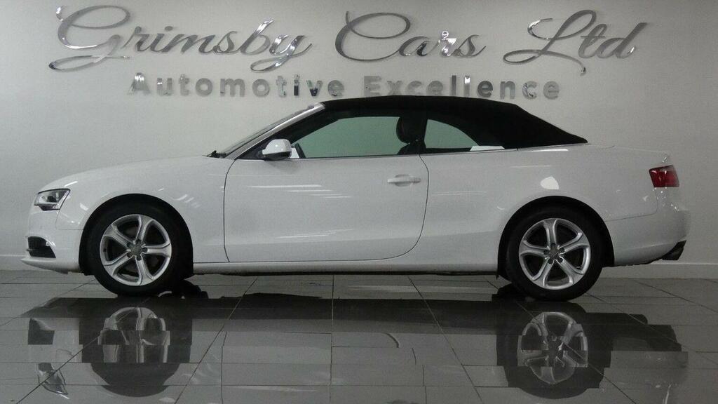 Audi A5 Convertible 1.8 Tfsi Se Multitronic Euro 6 Ss 2 FX64RHJ White #2