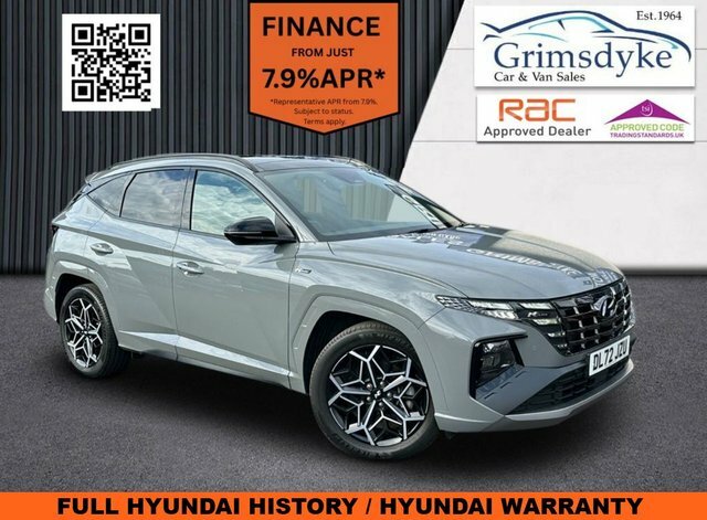 Hyundai Tucson 2023 1.6 H T-gdi N Line S Suv Hybrid Au Grey