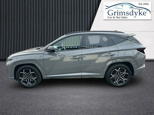 Hyundai Tucson 2023 1.6 H T-gdi N Line S Suv Hybrid Au DL72JZU Grey #4