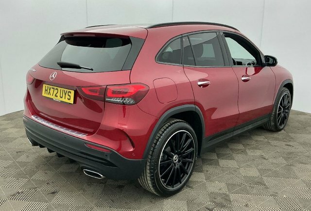 Mercedes-Benz GLA Class 2022 1.3 Gla250e 15.6Kwh Amg Line Night Edition P Red #2