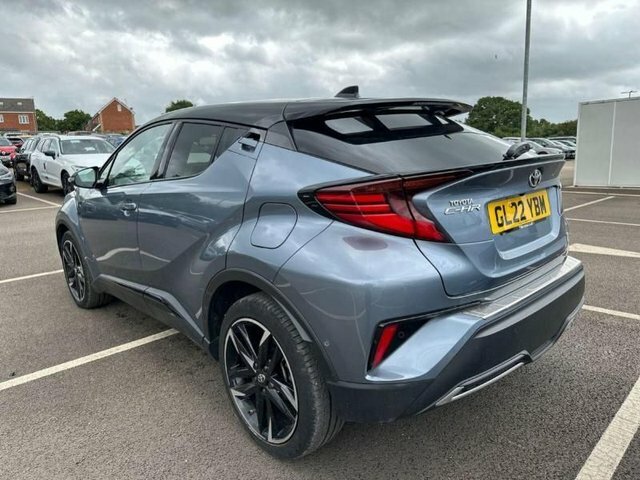 Toyota C-Hr 2022 1.8 Vvt-h Gr Sport Suv Hybrid Cvt Grey #3