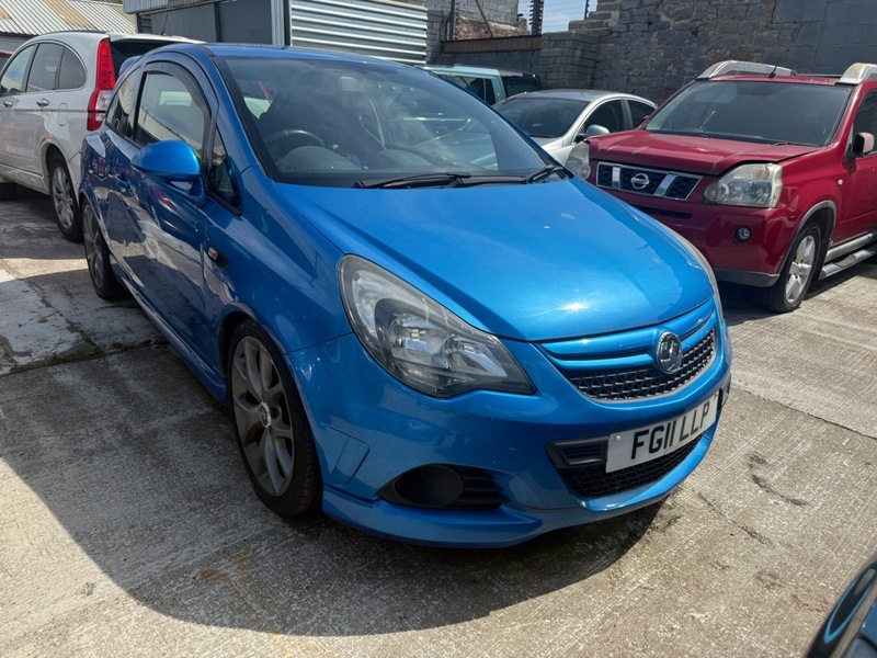 Vauxhall Corsa Vxr Blue Edition Blue