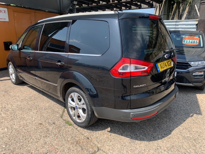 Ford Galaxy Titanium Tdci AU14XGR Black #4