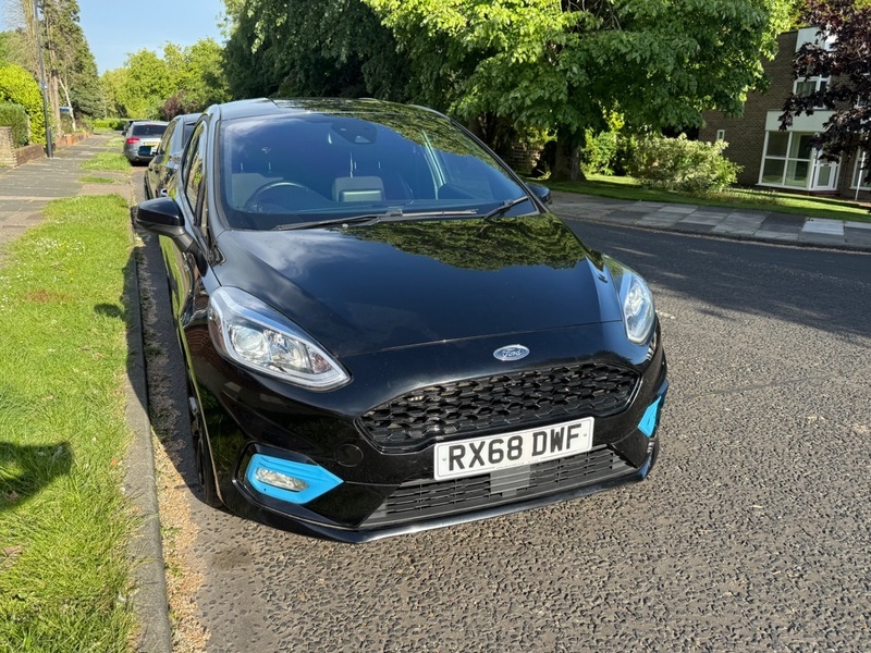 Ford Fiesta 1.0T Ecoboost St-line Euro RX68DWF Black #2
