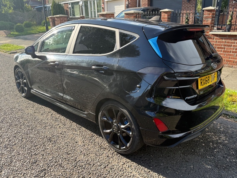 Ford Fiesta 1.0T Ecoboost St-line Euro RX68DWF Black #4