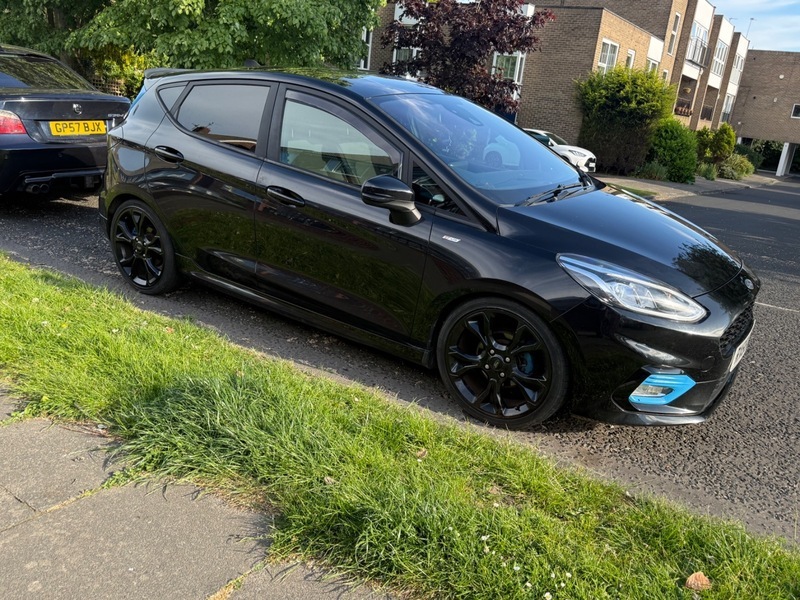 Ford Fiesta 1.0T Ecoboost St-line Euro RX68DWF Black #3