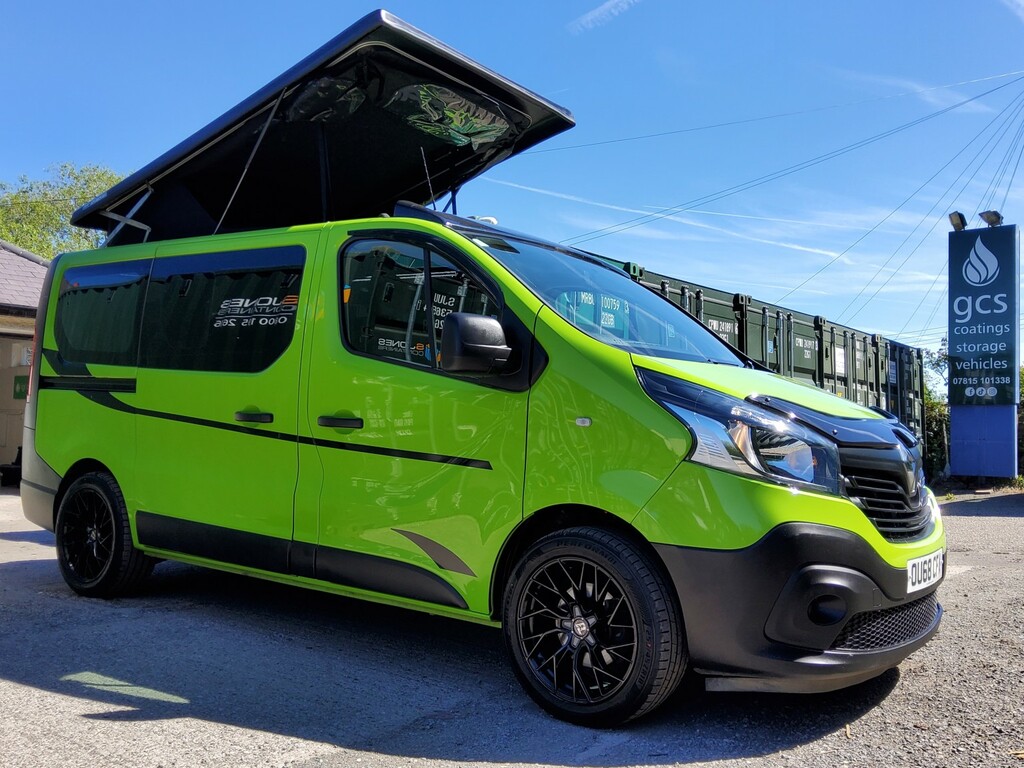 Renault Trafic Camper Van 1.6 Sl27 Dci 120 Business My18 201968 Green