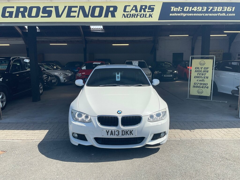 BMW 3 Series 2.0 320D M Sport Convertible Eur White #5