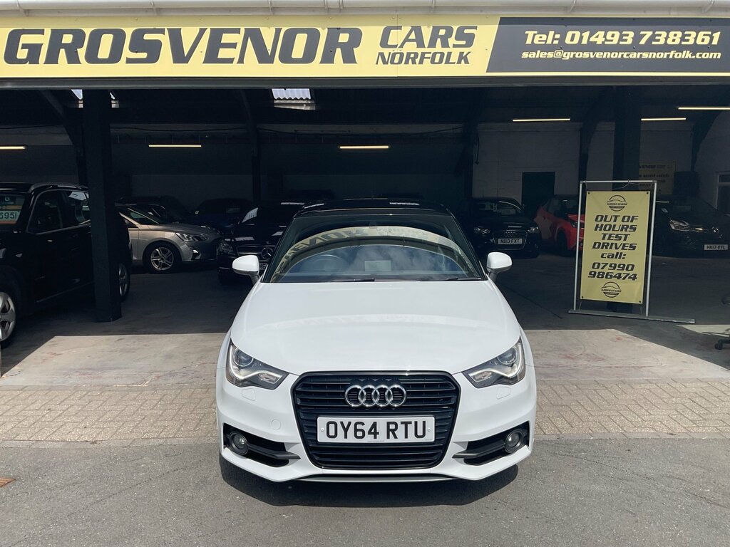 Audi A1 1.4 Tfsi Cod Black Edition Sportback Ma OY64RTU White #3