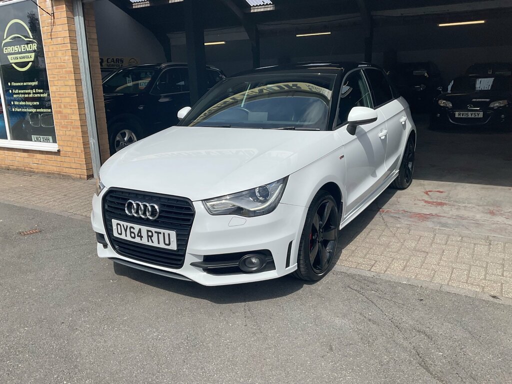 Audi A1 1.4 Tfsi Cod Black Edition Sportback Ma OY64RTU White #5