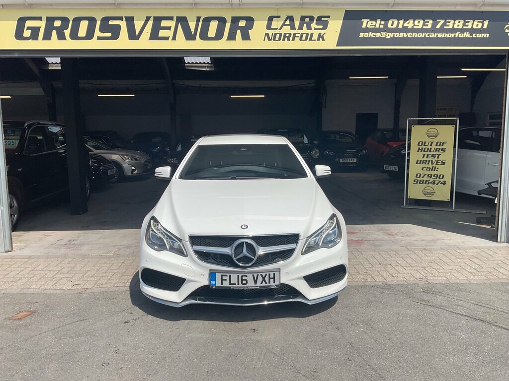 Mercedes-Benz E Class 2.1 E220d Bluetec Amg Line Premium Coupe Die FL16VXH White #3