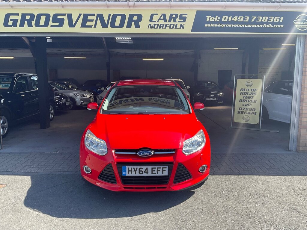Ford Focus 1.6T Ecoboost Titanium X Hatchback Manu Red #4