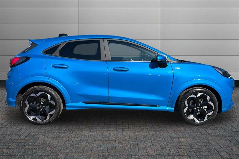 Ford Puma 1.0 Ecoboost Hybrid Mhev 155 St-line X Dct MX75SZG Blue #4