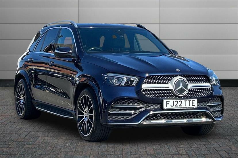 Mercedes-Benz GLE Class 350De 4Matic Amg Line Premium 9G-tronic Blue