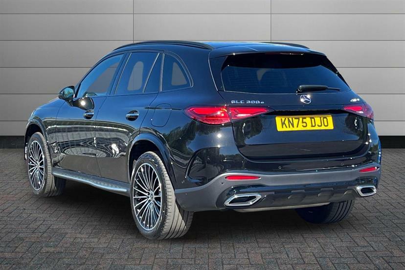 Mercedes-Benz GLC Class 300E 4Matic Amg Line Prem Plus 9G-tronic KN75DJO Black #2