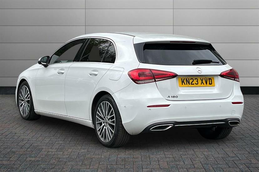 Mercedes-Benz A Class A180 Sport Executive KN23XVD White #2