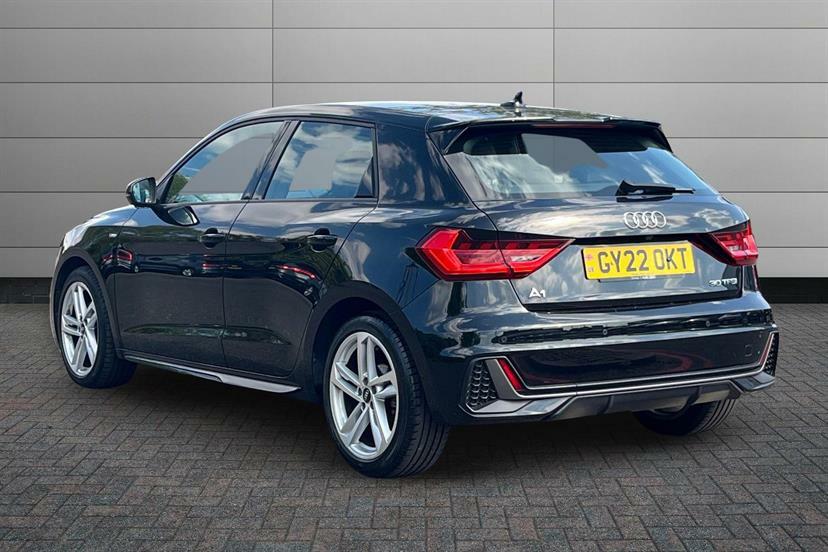 Audi A1 30 Tfsi 110 S Line GY22OKT Black #3