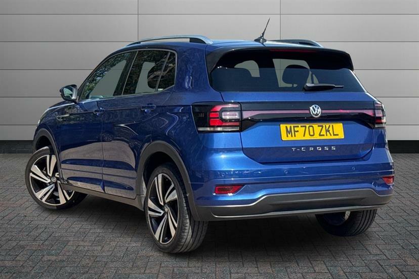 Volkswagen T-Cross 1.0 Tsi 115 R-line MF70ZKL Blue #3