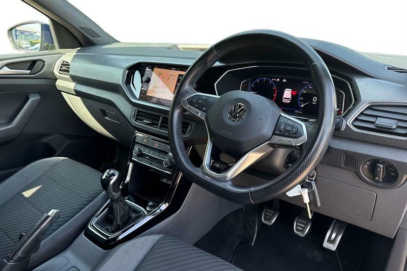 Volkswagen T-Cross 1.0 Tsi 115 R-line MF70ZKL Blue #6