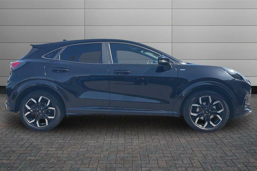 Ford Puma 1.0 Ecoboost Hybrid Mhev 155 St-line X NX23JSV Black #4