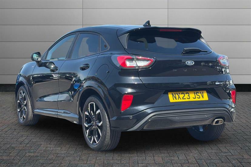 Ford Puma 1.0 Ecoboost Hybrid Mhev 155 St-line X NX23JSV Black #3