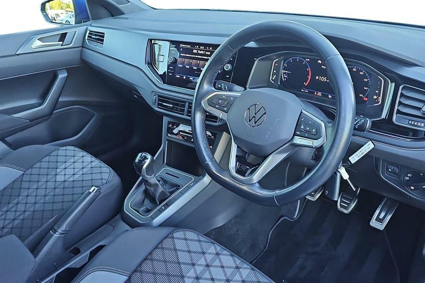 Volkswagen Polo 1.0 Tsi R-line DA23JNX Blue #6