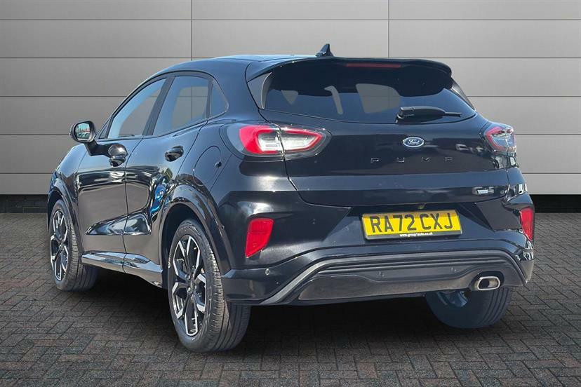 Ford Puma 1.0 Ecoboost Hybrid Mhev St-line X Dct RA72CXJ Black #3