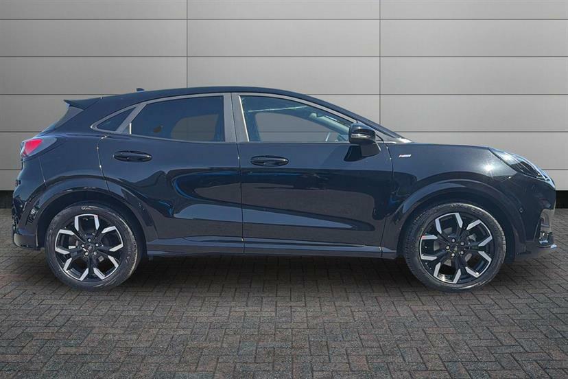 Ford Puma 1.0 Ecoboost Hybrid Mhev St-line X Dct RA72CXJ Black #4