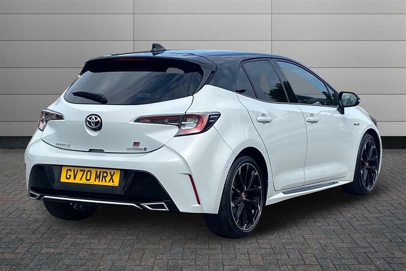 Toyota Corolla 2.0 Vvt-i Hybrid Gr Sport Cvt GV70MRX Black #2