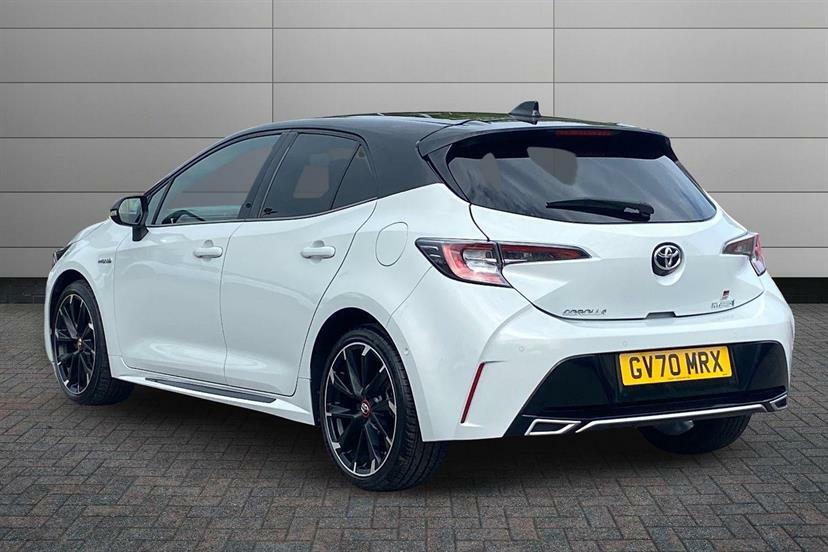 Toyota Corolla 2.0 Vvt-i Hybrid Gr Sport Cvt GV70MRX Black #4