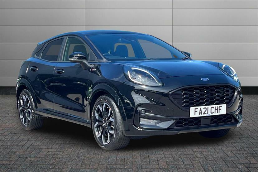 Ford Puma 1.0 Ecoboost Hybrid Mhev St-line X Dct Black