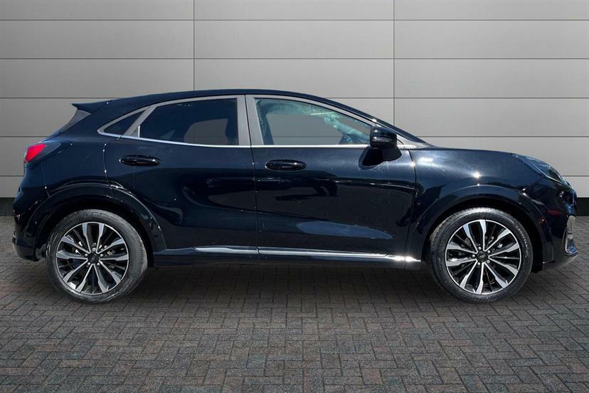Ford Puma 1.0 Ecoboost Hybr Mhev 155 St-line Vignale Dct RX23LXW Black #4