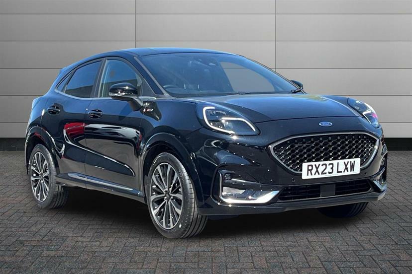 Ford Puma 1.0 Ecoboost Hybr Mhev 155 St-line Vignale Dct Black