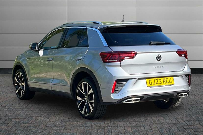Volkswagen T-Roc 1.5 Tsi R-line GJ23RCU Silver #3