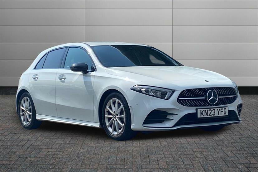 Mercedes-Benz A Class A180 Amg Line Premium White