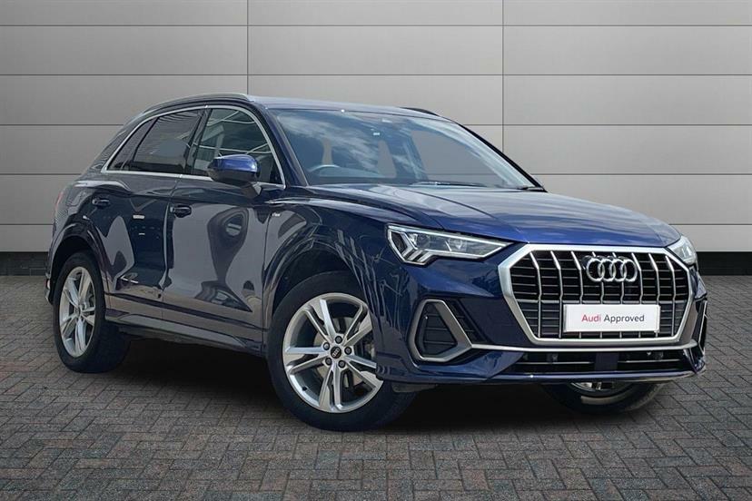 Audi Q3 35 Tfsi S Line Leather Blue
