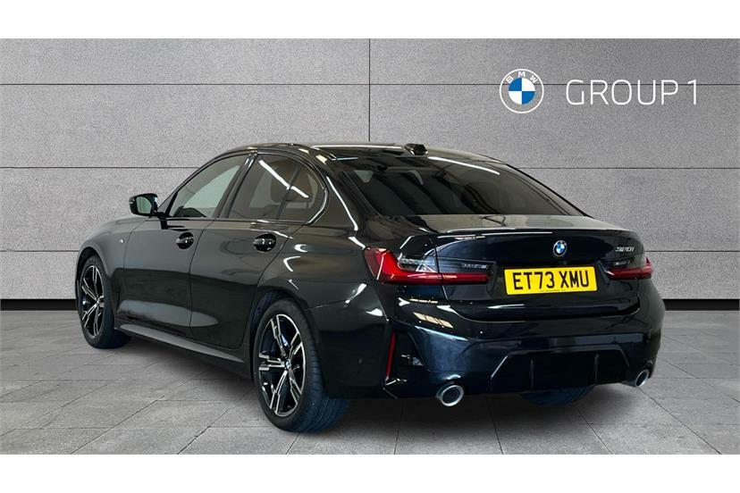 BMW 3 Series 320I M Sport Step ET73XMU Black #2