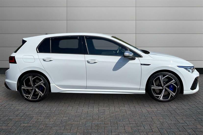 Volkswagen Golf 2.0 Tsi 320 R 4Motion Dsg GN73LXV White #4
