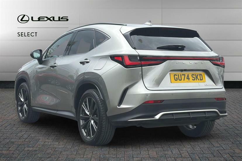 Lexus NX 450H 2.5 F-sport E-cvt Premium Plus Pack GU74SKD Silver #3
