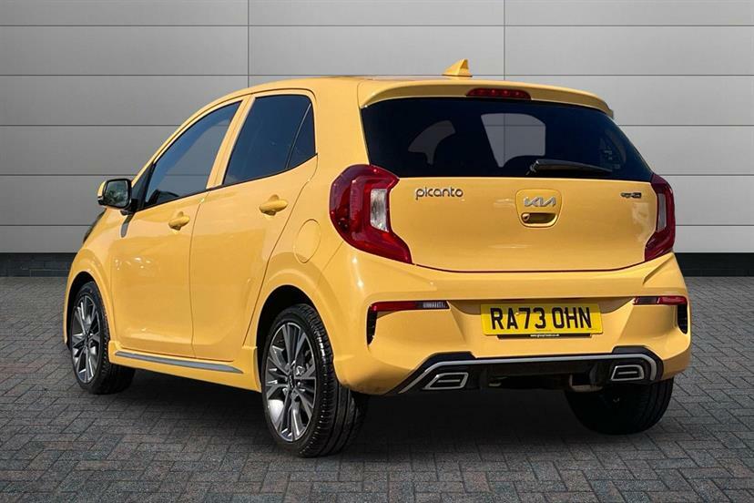 Kia Picanto 1.0 Gt-line 4 Seats RA73OHN Yellow #3
