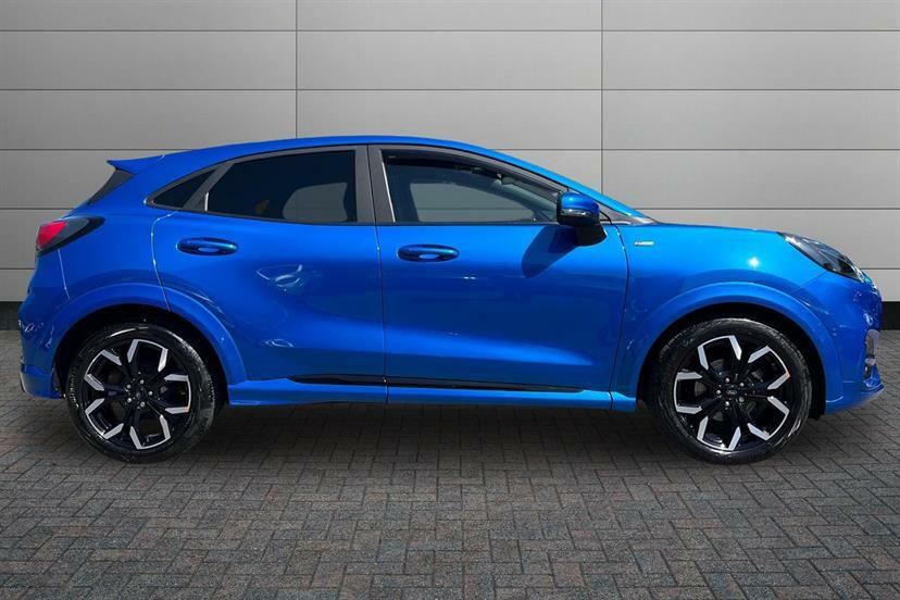 Ford Puma 1.0 Ecoboost Hybrid Mhev St-line X RF23UZU Blue #4