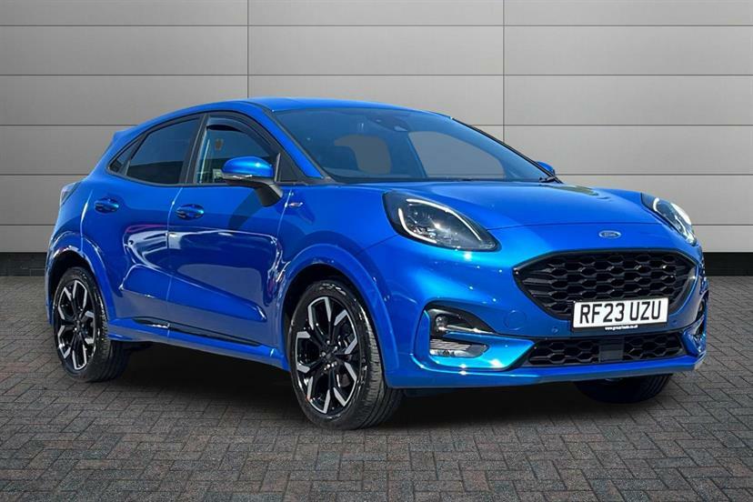 Ford Puma 1.0 Ecoboost Hybrid Mhev St-line X Blue