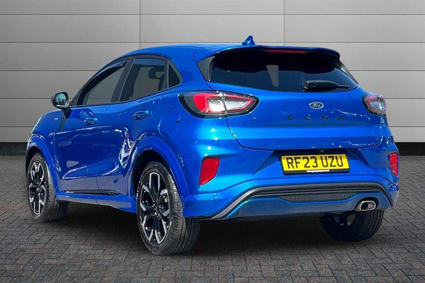 Ford Puma 1.0 Ecoboost Hybrid Mhev St-line X RF23UZU Blue #3