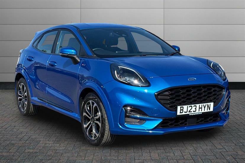Ford Puma 1.0 Ecoboost Hybrid Mhev St-line Dct Blue