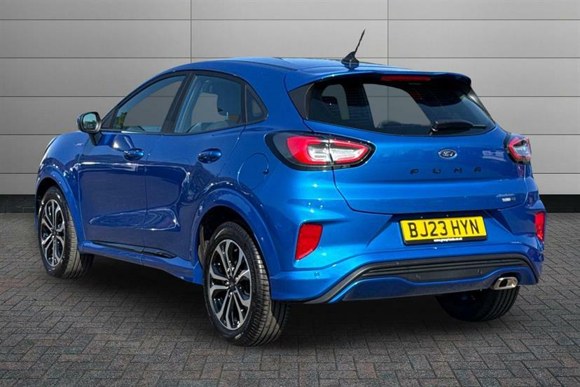 Ford Puma 1.0 Ecoboost Hybrid Mhev St-line Dct BJ23HYN Blue #3