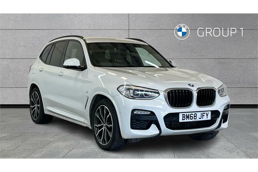 BMW X3 Xdrive30d M Sport Step White