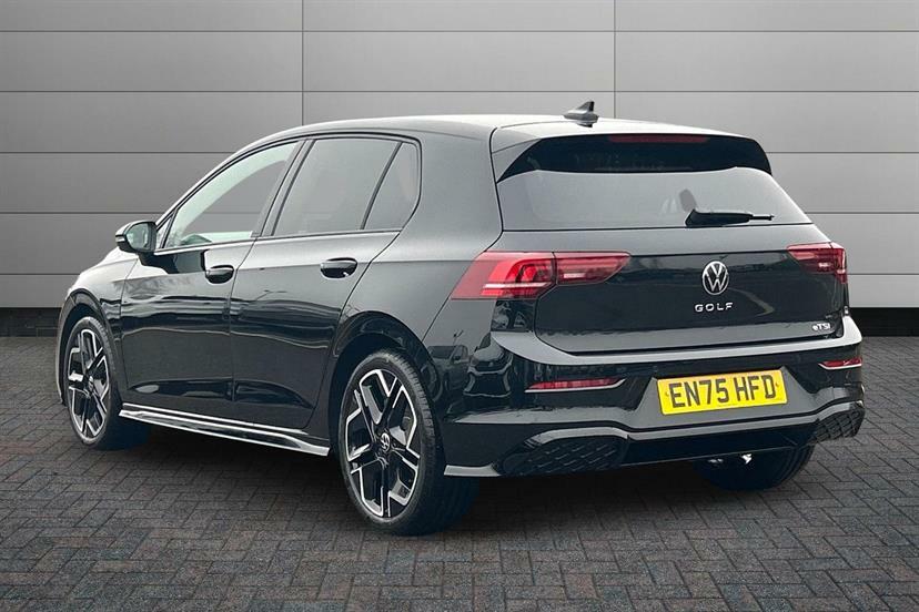 Volkswagen Golf 1.5 Etsi 150 R-line Dsg EN75HFD Black #3