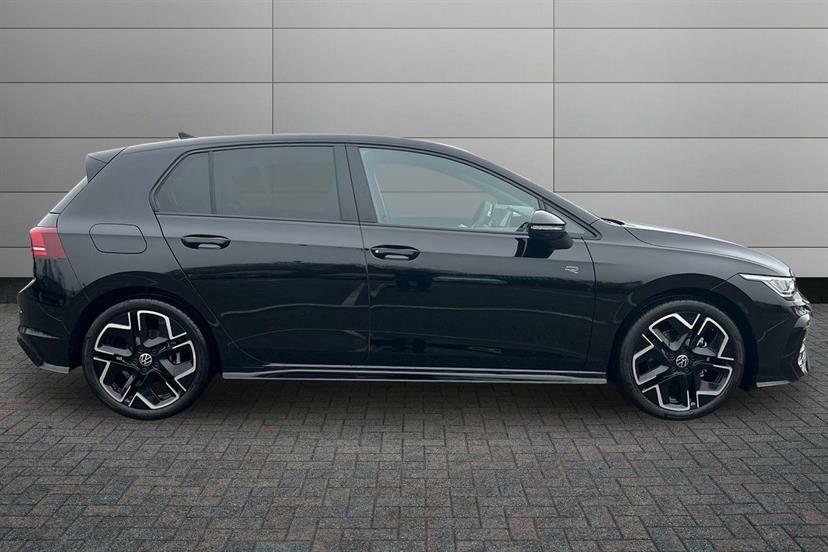 Volkswagen Golf 1.5 Etsi 150 R-line Dsg EN75HFD Black #4
