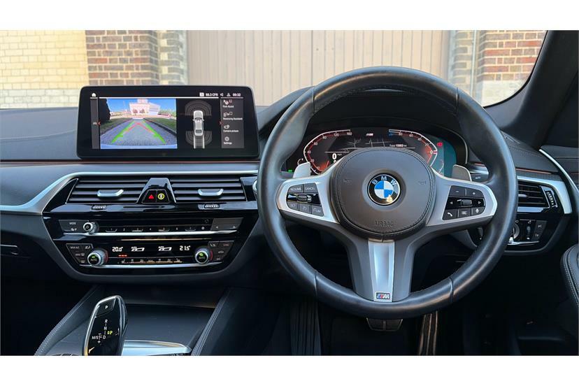 BMW 5 Series 520D Mht M Sport Step White #5