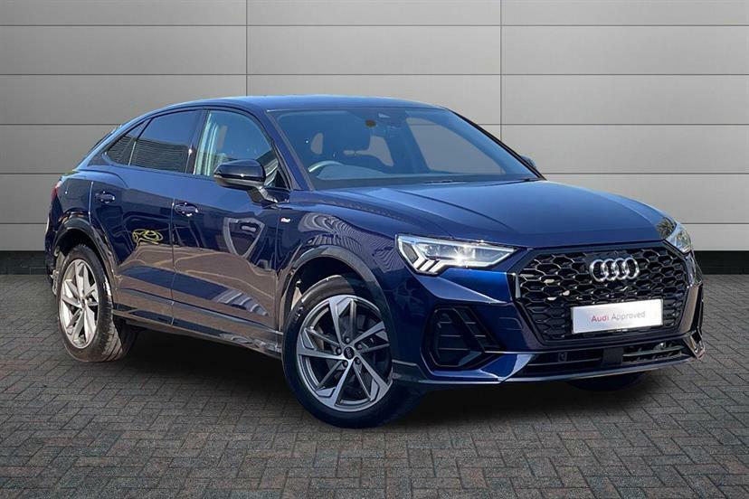 Audi Q3 45 Tfsi E Black Edition S Tronic Cs Pack Blue